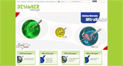 Desktop Screenshot of designerstethoscopes.com